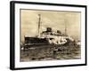 Norddeutscher Lloyd Bremen, Dampfer Europa-null-Framed Giclee Print