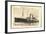 Norddeutscher Lloyd Bremen, Dampfer George Washington-null-Framed Giclee Print