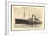 Norddeutscher Lloyd Bremen, Dampfer George Washington-null-Framed Giclee Print