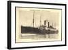 Norddeutscher Lloyd Bremen, Dampfer George Washington-null-Framed Giclee Print