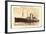 Norddeutscher Lloyd Bremen, Dampfer George Washington-null-Framed Giclee Print