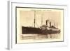Norddeutscher Lloyd Bremen, Dampfer George Washington-null-Framed Giclee Print