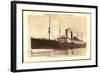 Norddeutscher Lloyd Bremen, Dampfer George Washington-null-Framed Giclee Print