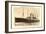 Norddeutscher Lloyd Bremen, Dampfer George Washington-null-Framed Giclee Print