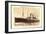 Norddeutscher Lloyd Bremen, Dampfer George Washington-null-Framed Giclee Print