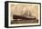 Norddeutscher Lloyd Bremen, Dampfer Kaiser Wilhelm I-null-Framed Stretched Canvas