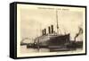 Norddeutscher Lloyd Bremen, Dampfer Kaiser Wilhelm II-null-Framed Stretched Canvas