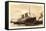 Norddeutscher Lloyd Bremen, Dampfer Kaiser Wilhelm II-null-Framed Stretched Canvas