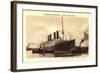 Norddeutscher Lloyd Bremen, Dampfer Kaiser Wilhelm II-null-Framed Giclee Print
