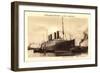 Norddeutscher Lloyd Bremen, Dampfer Kaiser Wilhelm II-null-Framed Giclee Print