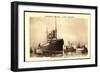 Norddeutscher Lloyd Bremen, Dampfer Kronprinz Wilhelm-null-Framed Giclee Print