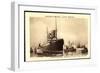 Norddeutscher Lloyd Bremen, Dampfer Kronprinz Wilhelm-null-Framed Giclee Print