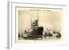 Norddeutscher Lloyd Bremen, Dampfer Kronprinz Wilhelm-null-Framed Giclee Print