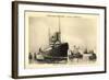 Norddeutscher Lloyd Bremen, Dampfer Kronprinz Wilhelm-null-Framed Giclee Print