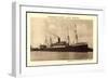 Norddeutscher Lloyd Bremen, Dampfer Main-null-Framed Giclee Print