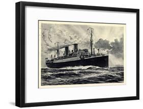 Norddeutscher Lloyd Bremen, Dampfer München-null-Framed Giclee Print