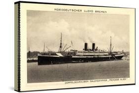 Norddeutscher Lloyd Bremen, Dampfer Princess Alice-null-Stretched Canvas