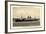 Norddeutscher Lloyd Bremen, Dampfer Princess Alice-null-Framed Giclee Print