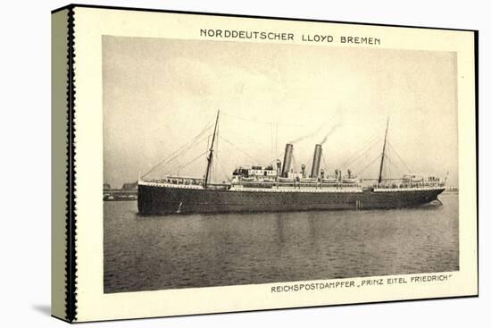 Norddeutscher Lloyd Bremen, Dampfer Prinz Eitel Fr-null-Stretched Canvas