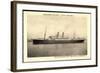 Norddeutscher Lloyd Bremen, Dampfer Prinz Eitel Fr-null-Framed Giclee Print