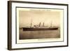 Norddeutscher Lloyd Bremen, Dampfer Prinz Eitel Fr-null-Framed Giclee Print