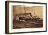 Norddeutscher Lloyd Bremen, Dampfer Prinz Heinrich-null-Framed Giclee Print