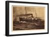 Norddeutscher Lloyd Bremen, Dampfer Prinz Heinrich-null-Framed Giclee Print