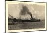 Norddeutscher Lloyd Bremen, Dampfer Prinz Ludwig-null-Mounted Giclee Print