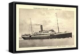 Norddeutscher Lloyd Bremen, Dampfer Prinz Luitpold-null-Framed Stretched Canvas