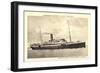 Norddeutscher Lloyd Bremen, Dampfer Prinz Luitpold-null-Framed Giclee Print