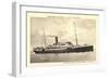 Norddeutscher Lloyd Bremen, Dampfer Prinz Luitpold-null-Framed Giclee Print