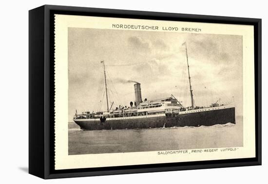 Norddeutscher Lloyd Bremen, Dampfer Prinz Luitpold-null-Framed Stretched Canvas