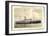 Norddeutscher Lloyd Bremen, Dampfer Prinz Luitpold-null-Framed Giclee Print