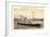 Norddeutscher Lloyd Bremen, Dampfer Prinz Sigismund-null-Framed Giclee Print