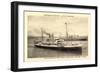 Norddeutscher Lloyd Bremen, Dampfer Prinz Sigismund-null-Framed Giclee Print