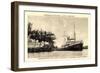 Norddeutscher Lloyd Bremen, Dampfer Prinz Waldemar-null-Framed Giclee Print