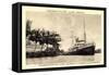 Norddeutscher Lloyd Bremen, Dampfer Prinz Waldemar-null-Framed Stretched Canvas