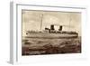 Norddeutscher Lloyd Bremen, Dampfer Roland-null-Framed Giclee Print