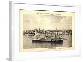 Norddeutscher Lloyd Bremen, Dampfer Schleswig-null-Framed Giclee Print