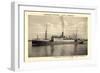 Norddeutscher Lloyd Bremen, Dampfer Sierra Cordoba-null-Framed Giclee Print