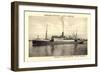 Norddeutscher Lloyd Bremen, Dampfer Sierra Cordoba-null-Framed Giclee Print