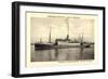 Norddeutscher Lloyd Bremen, Dampfer Sierra Cordoba-null-Framed Giclee Print