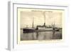 Norddeutscher Lloyd Bremen, Dampfer Sierra Cordoba-null-Framed Giclee Print