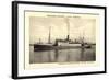 Norddeutscher Lloyd Bremen, Dampfer Sierra Cordoba-null-Framed Giclee Print