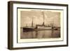 Norddeutscher Lloyd Bremen, Dampfer Sierra Cordoba-null-Framed Giclee Print