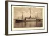 Norddeutscher Lloyd Bremen, Dampfer Sierra Cordoba-null-Framed Giclee Print