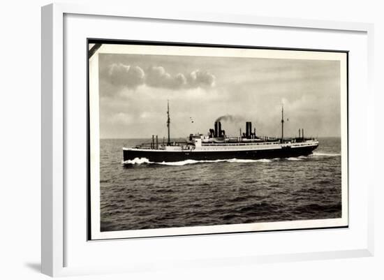 Norddeutscher Lloyd Bremen, Dampfer Stuttgart-null-Framed Giclee Print