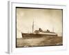 Norddeutscher Lloyd Bremen, Dampfschiff Bremen-null-Framed Giclee Print