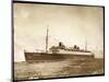 Norddeutscher Lloyd Bremen, Dampfschiff Bremen-null-Mounted Giclee Print