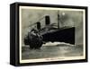 Norddeutscher Lloyd Bremen, Dampfschiff Columbus-null-Framed Stretched Canvas